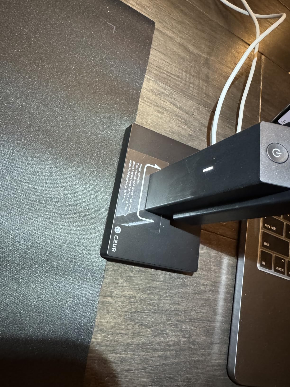 CZUR Portable 12MP Document Scanner, USB Document Camera, Fast Scan 1s/Page, Capture Size A4, OCR Function, Travel-Friendly Mobile Scanner customer photo 2