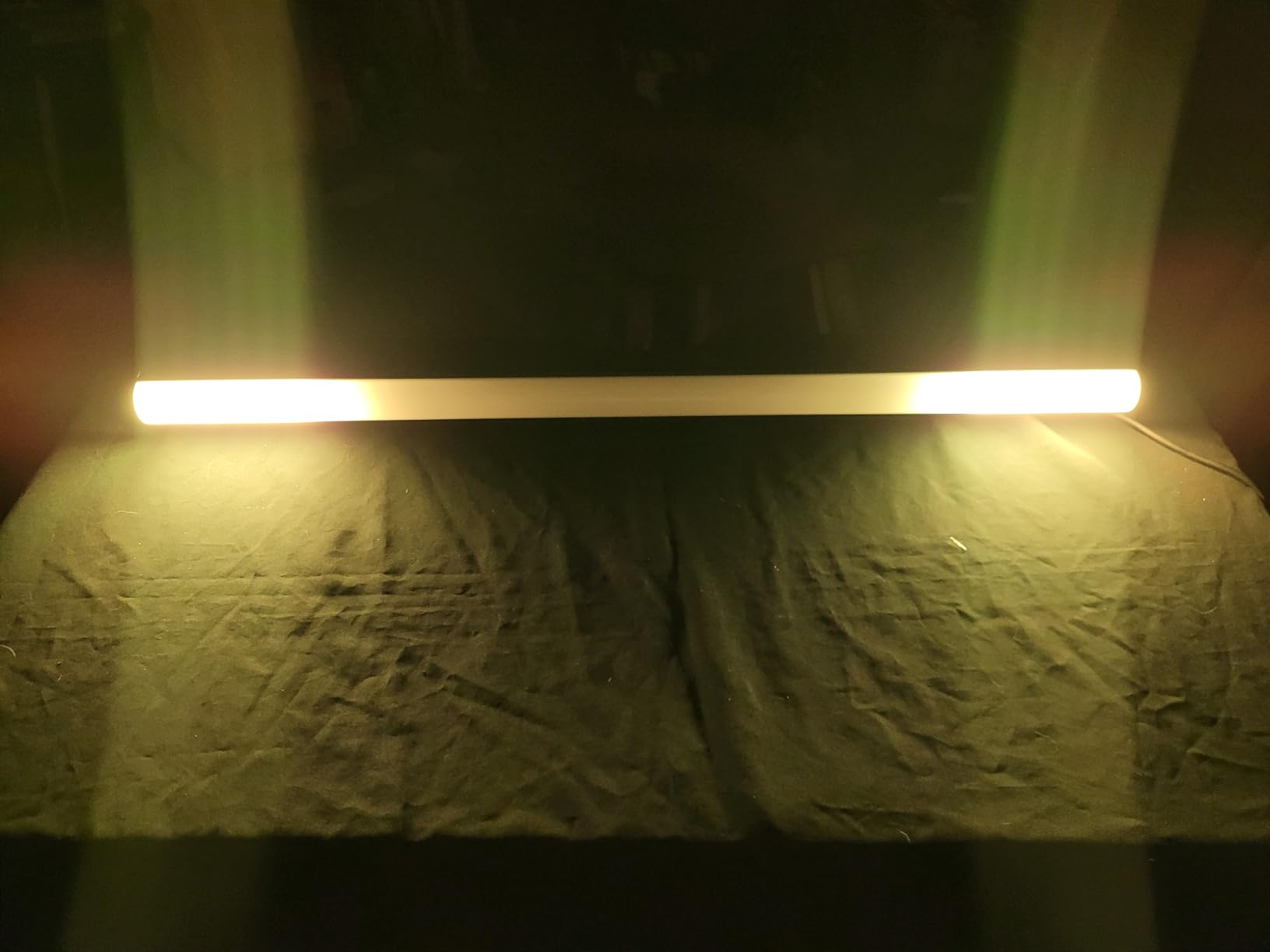 240W Stage Wash Light Bar - 448LEDs RGBWA DMX Light Bar by DMX Master-Slave Control 32 RGB & 12 White & 12 Amber Zones Chase Effects for Wedding Concert Music DJ Live Halloween Event Performance customer photo 1