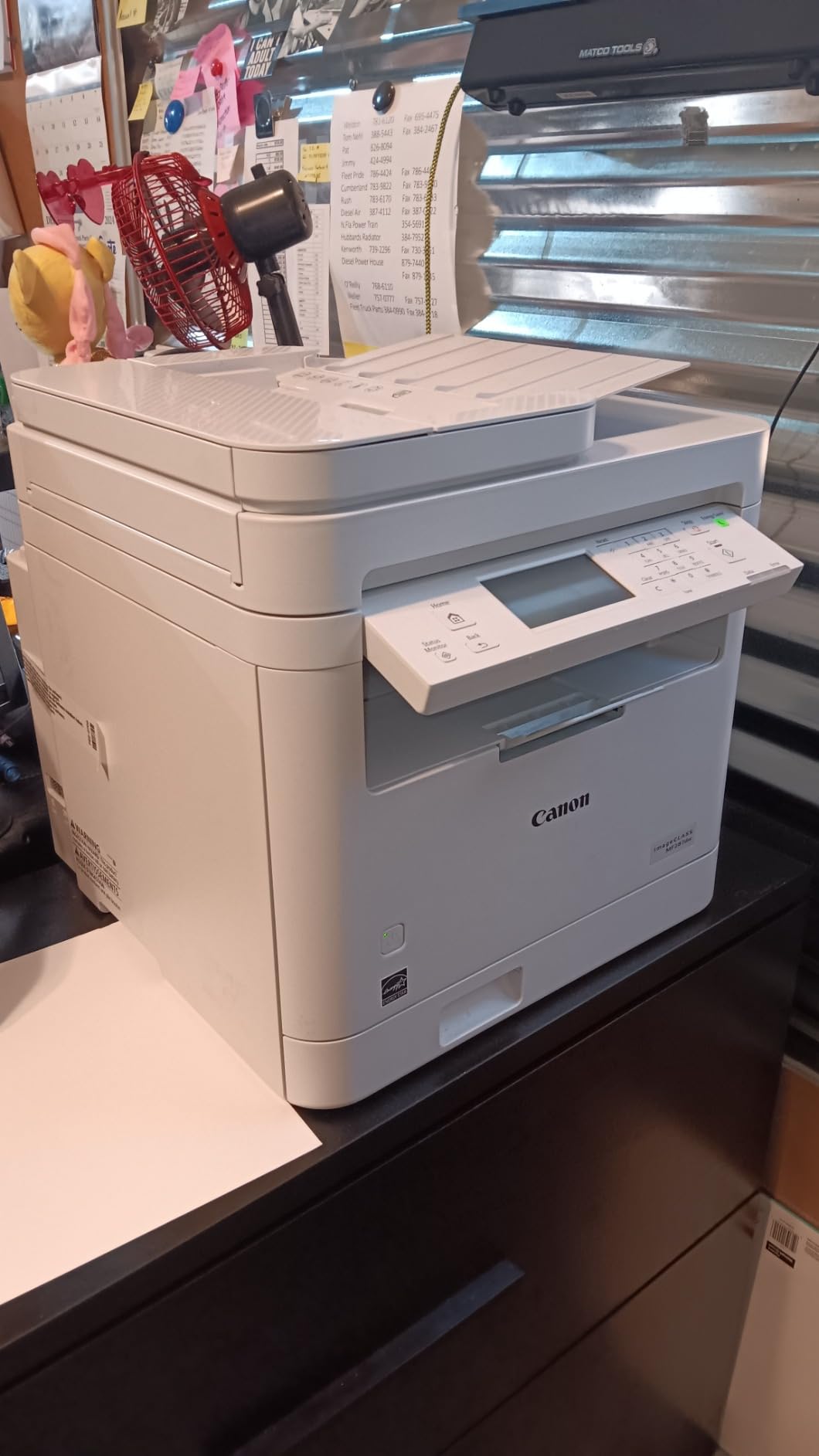 Canon imageCLASS MF287dw - Monochrome, Duplex, Wireless Laser Printer, All-in-One Print, Copy, Scan, Fax, Auto Document Feeder, 35 PPM customer photo 2