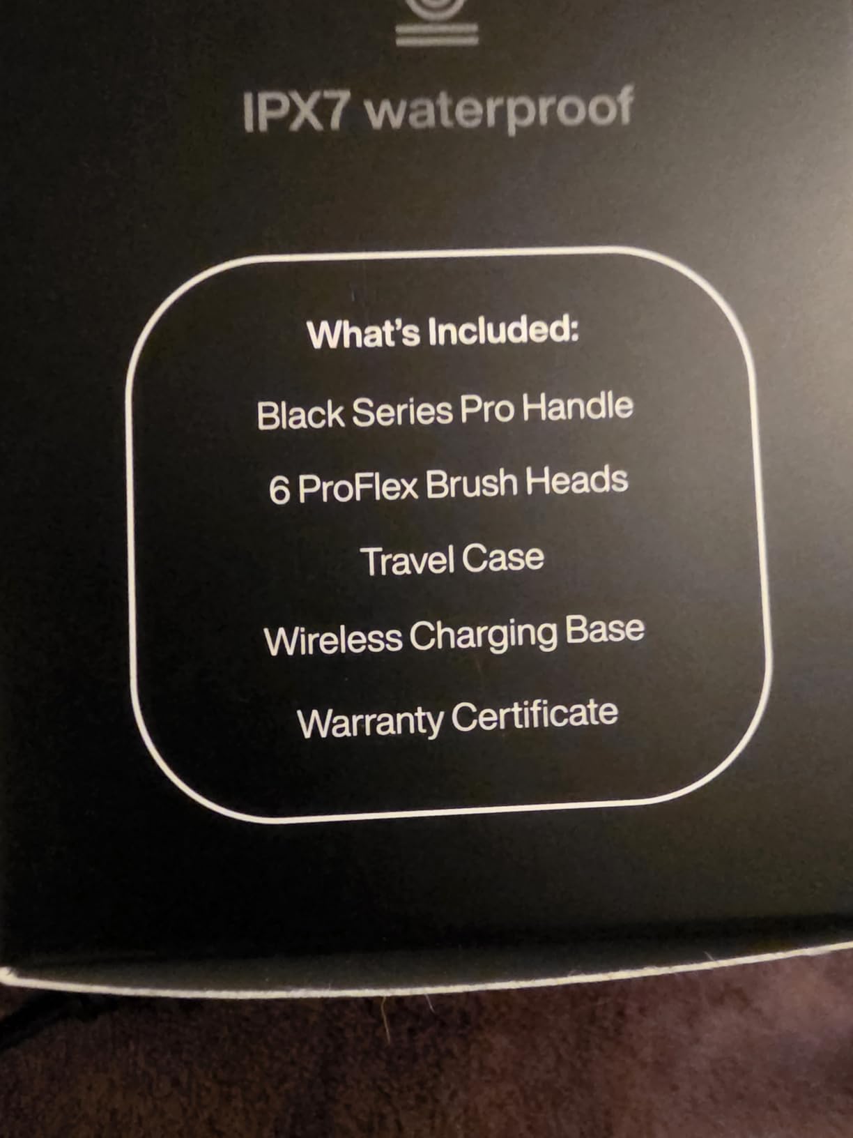 Aquasonic Black Series PRO - Ultra-Whitening Electric Toothbrush - 5 Modes & Smart Timers - Premium Travel Case & 6 Proflex Brush Heads - ADA Accepted Toothbrush customer photo 2