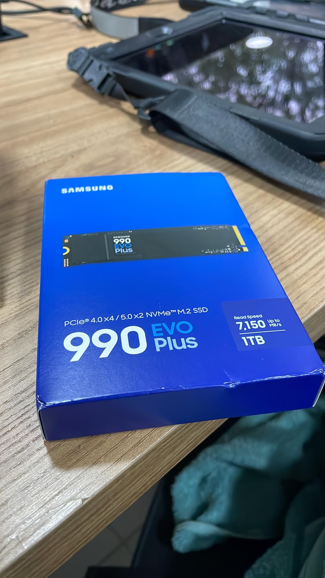 Samsung 990 EVO Plus SSD 4TB, PCIe Gen 4x4 | Gen 5x2 M.2, Speeds Up to 7,250 MB/s, Upgrade Storage for PC/Laptops, HMB Technology and Intelligent Turbowrite 2.0 customer photo 1