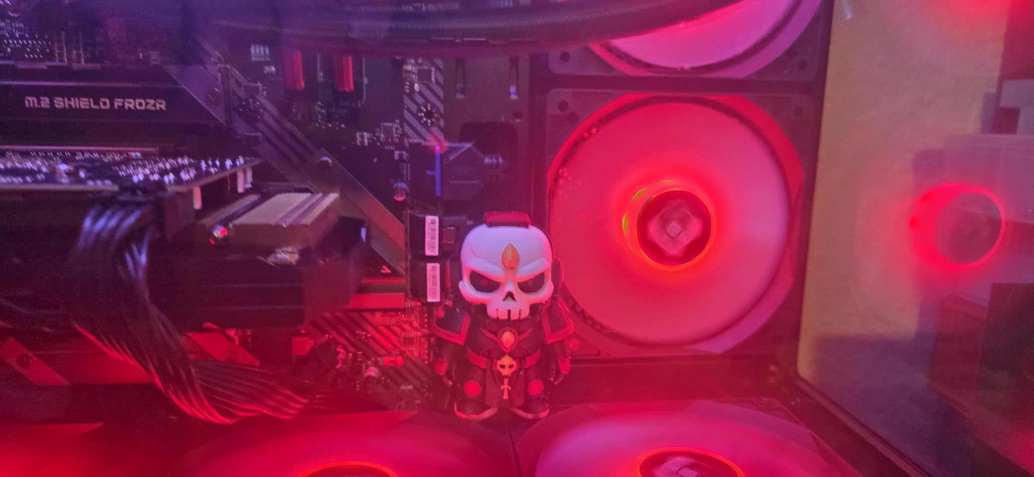 FOIFKIN F1 PC Case - Pre-Installed 6 PWM ARGB Fan, ATX Mid-Tower Gaming PC Case, Type-C, 360mm Radiator Support, FOIFKIN (White) customer photo 2