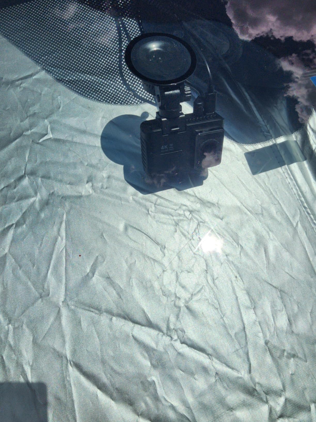 Dash Cam Front and Rear: 4K Dual Channel Dash Cam - 5GHz WiFi, Dash Camera for Cars with 64GB Card, 2