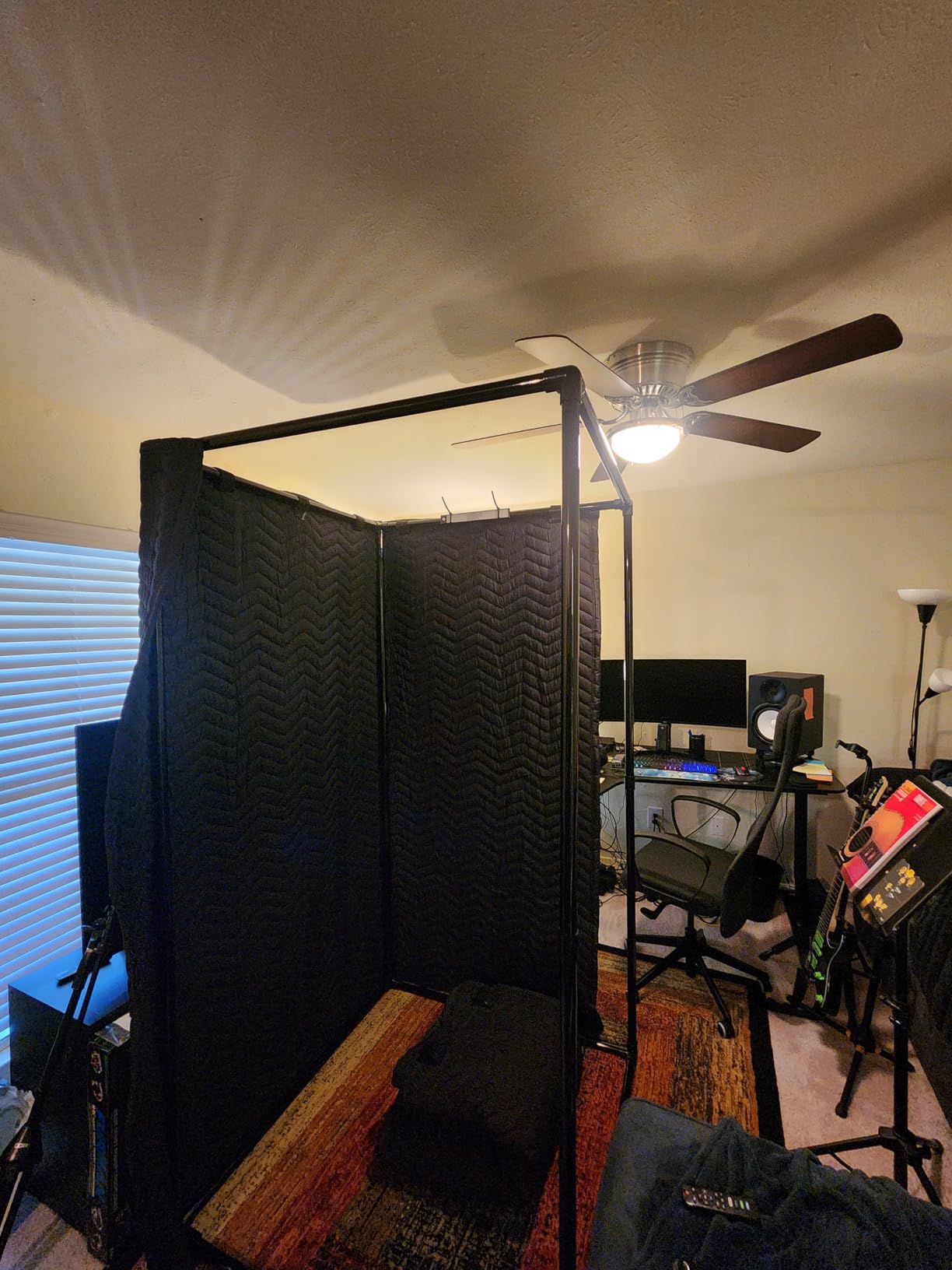 Portable Vocal Booth for Home Studio, Echo-Free Recording Booth for Voice Over, Podcast & Singing customer photo 2