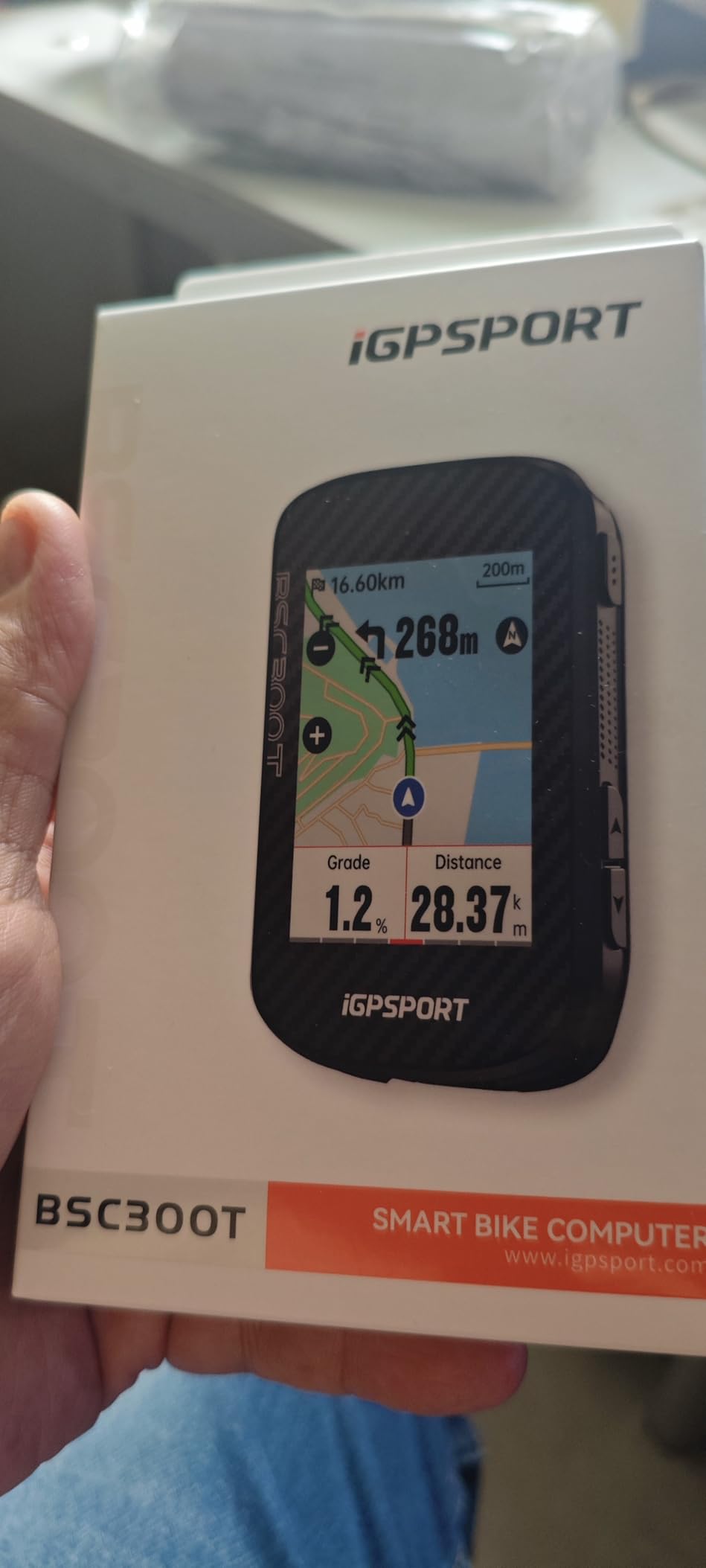 iGPSPORT BSC300T Wireless Bike Computer GPS, Touchscreen Offline MAP Navigation Off Course Warning Compatible with Insta 360, for Ebike Road Bike MTB customer photo 1