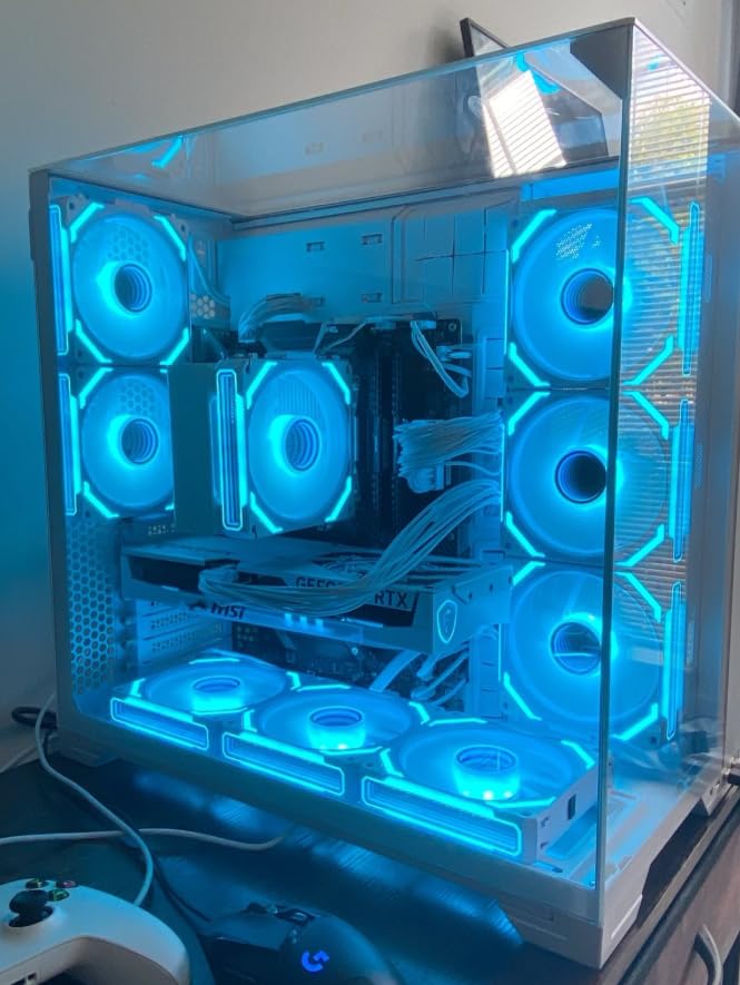 O11 Vision Compact Black-Steel-Tempered Glass ATX Mid Tower Computer Case-Back Connect Support-O11VPX customer photo 2