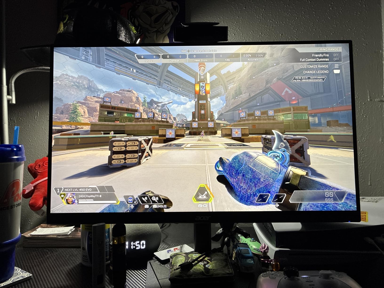 Acer Nitro 24.5 Inch Full HD 1920 x 1080 ZeroFrame Design PC Gaming Monitor | AMD FreeSync Premium | Up to 280Hz Refresh | 1ms (VRB) customer photo 1