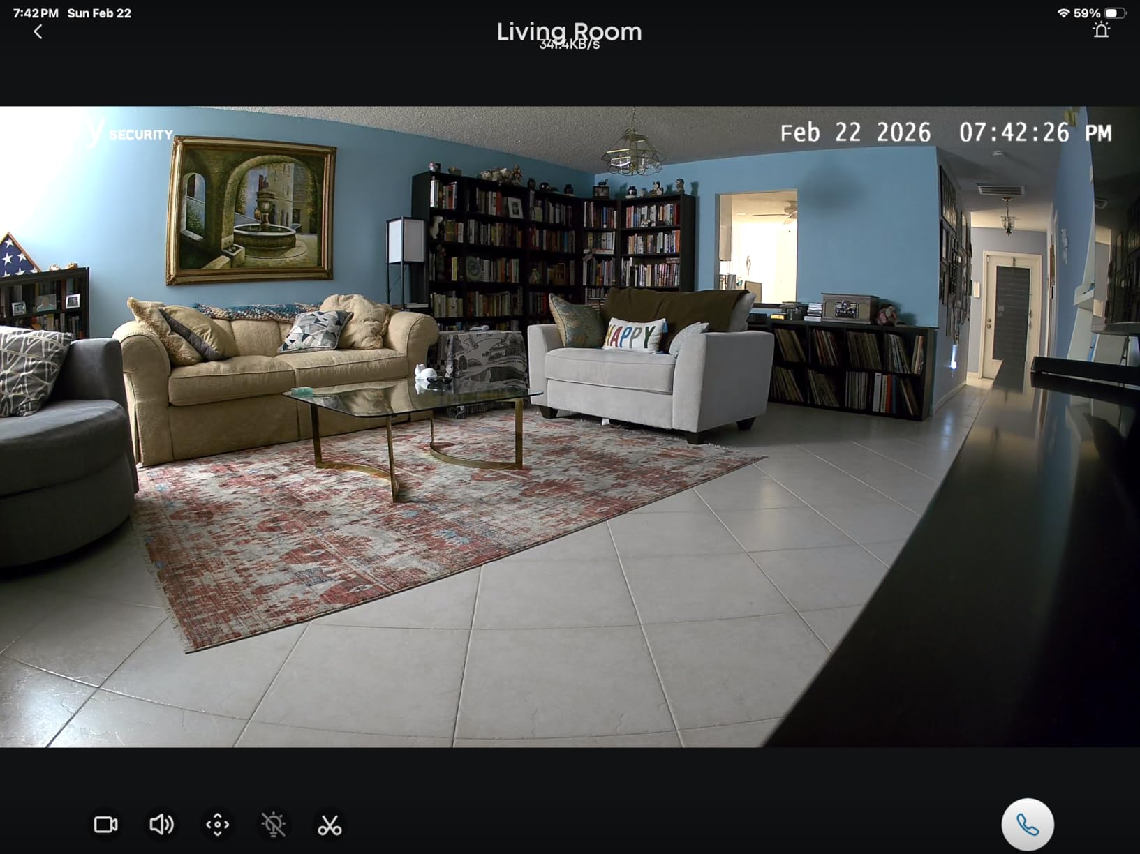 eufy Security 4K Indoor Camera E30-No Subscription,Work as Pet Camera,Nanny/Baby Monitor,360° Pan&Tilt,AI Auto Tracking,AI Detection,24/7 Recording,Color Night Vision,Two-Way Audio,Works with HomeKit customer photo 1