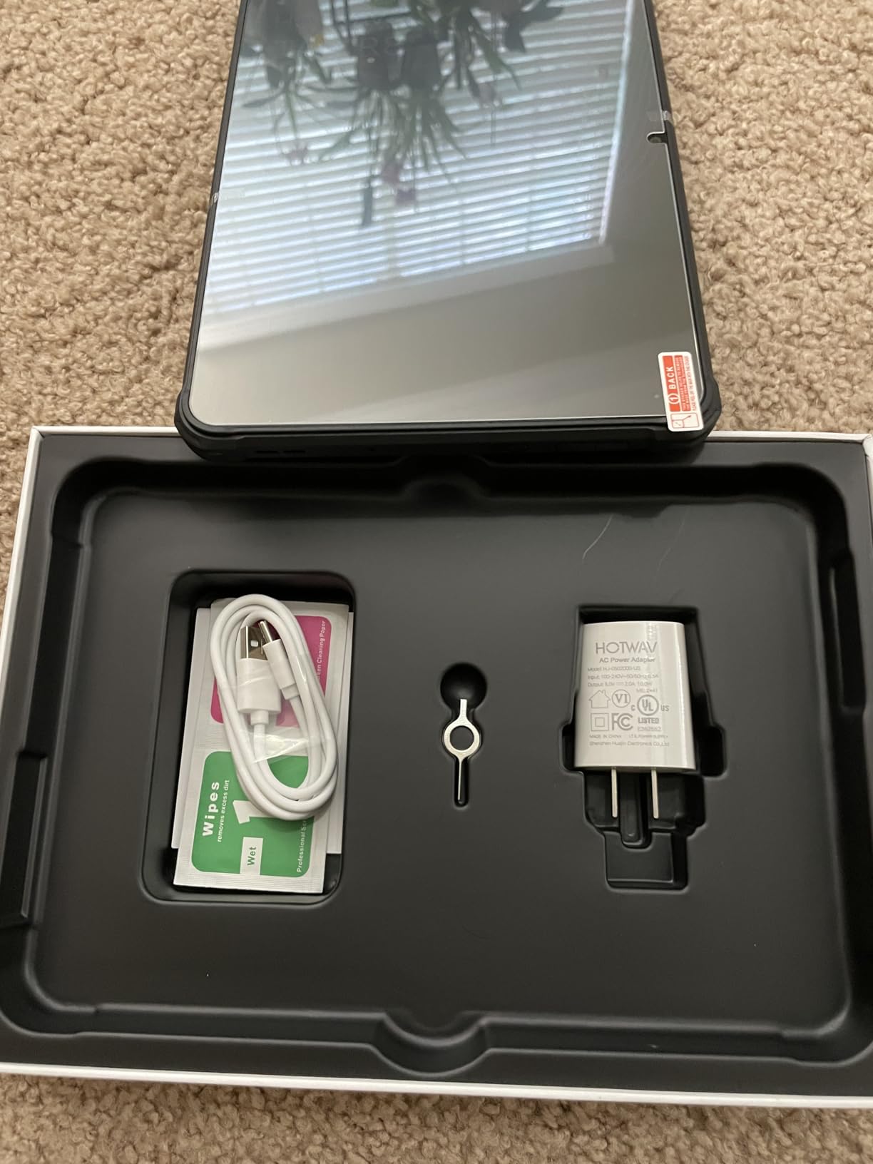 HOTWAV R8 Rugged Tablet Android 14, 10.1 inch HD+ Display 10800mAh Battery, Octa-Core 12GB RAM+128GB ROM+1TB Outdoor Tablet, 13MP+5MP Camera IP68/IP69K Waterproof, 4G Dual SIM/5G WiFi/BT5.1/GPS customer photo 1