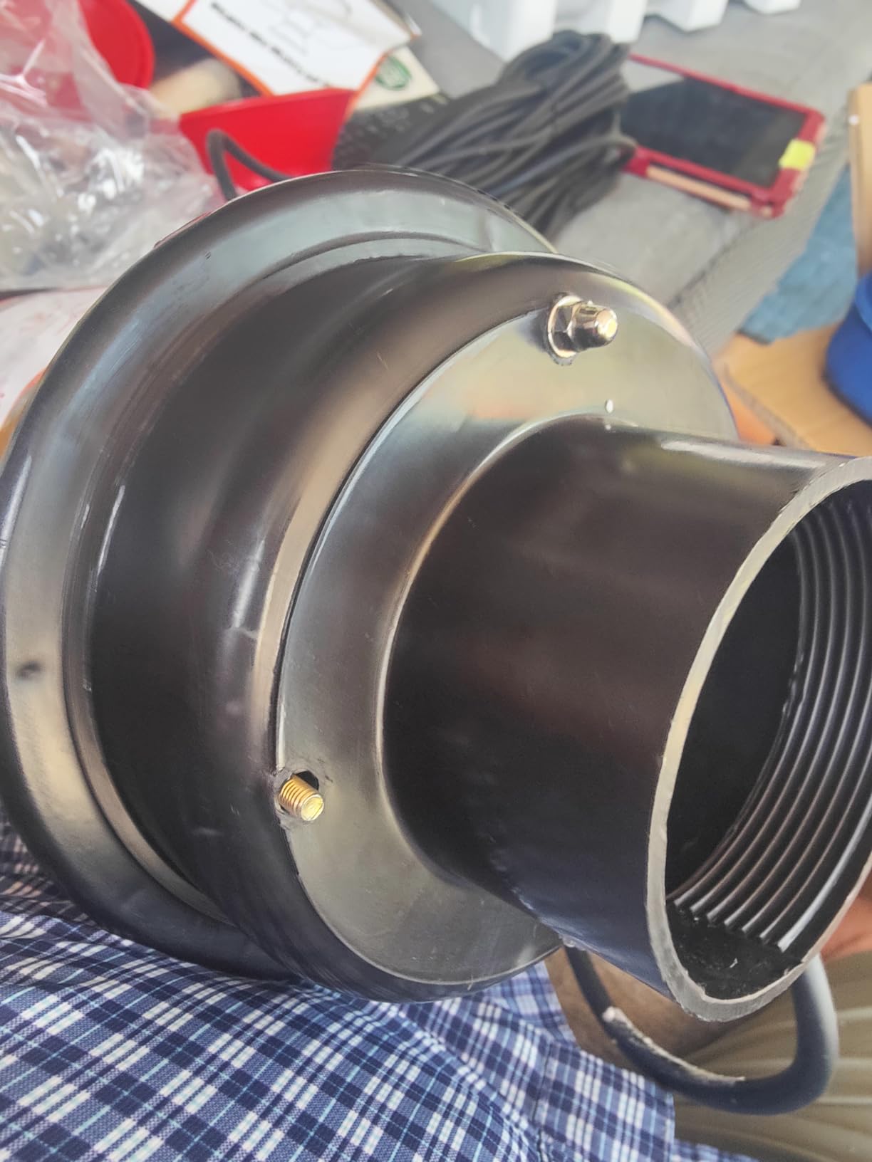 Goldlife Pond Fountain Aerator, F1-4 1HP 750W 110V Powerful Floating Pond Fountain Pump With 100 FT Power Cord, Outdoor Pond Aerating Fountains Cascade Pump for Small Large Ponds Lake Pond Jet System customer photo 1