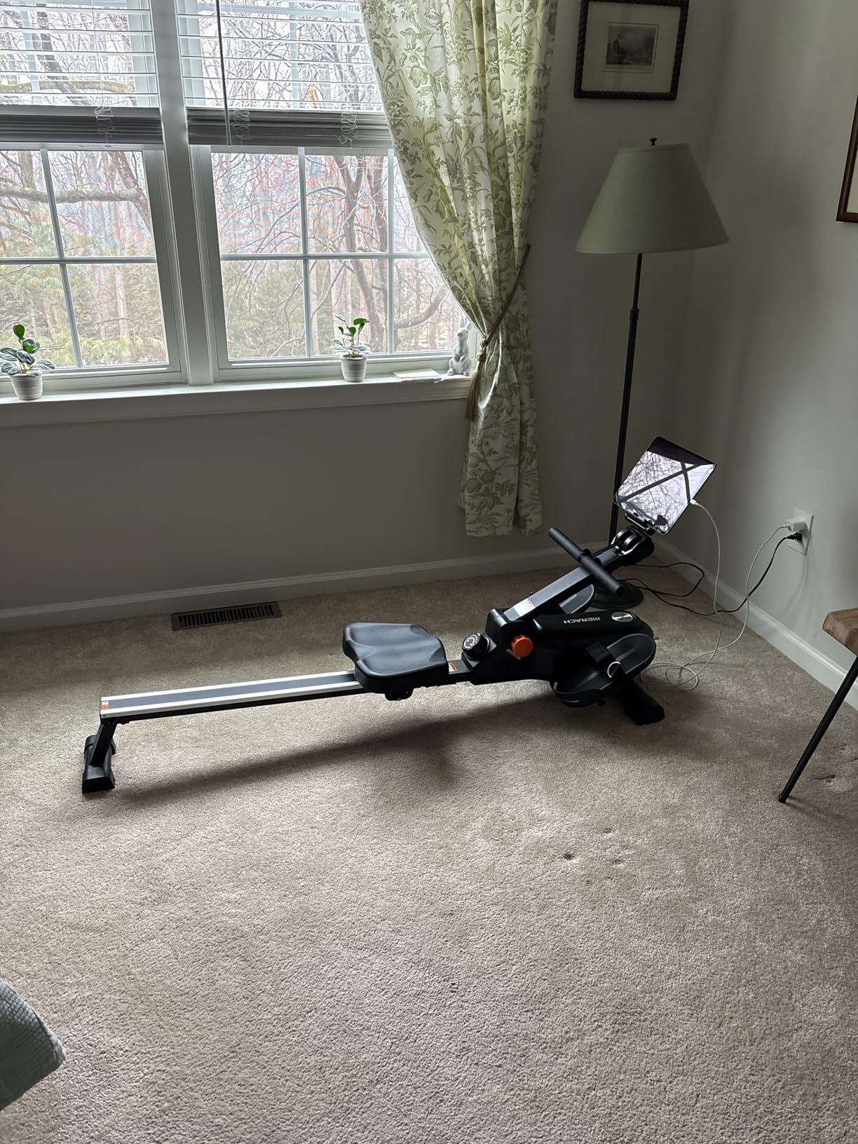 MERACH Foldable Rowing Machines for Home, Magnetic Rowing Machine with 16-Level, Compact Row Saves 20% Space, 350 LBS Load Capacity customer photo 1