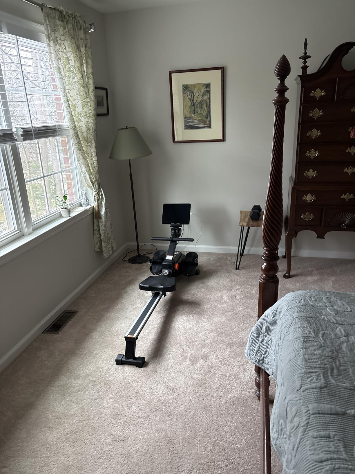 MERACH Foldable Rowing Machines for Home, Magnetic Rowing Machine with 16-Level, Compact Row Saves 20% Space, 350 LBS Load Capacity customer photo 2