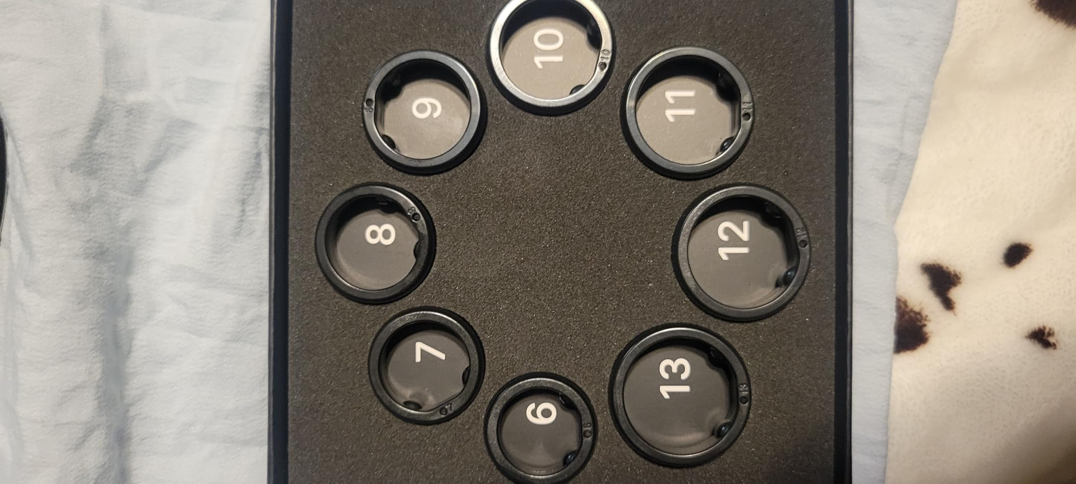 RENPHO Lynx Smart Ring-All Day Sleep & Activity Tracking, Includes Charging Case, Gifts for Men, 7-Day Battery Life, Subscription-Free App for iOS & Android, Size Before You Buy (Black, Size 11) customer photo 1