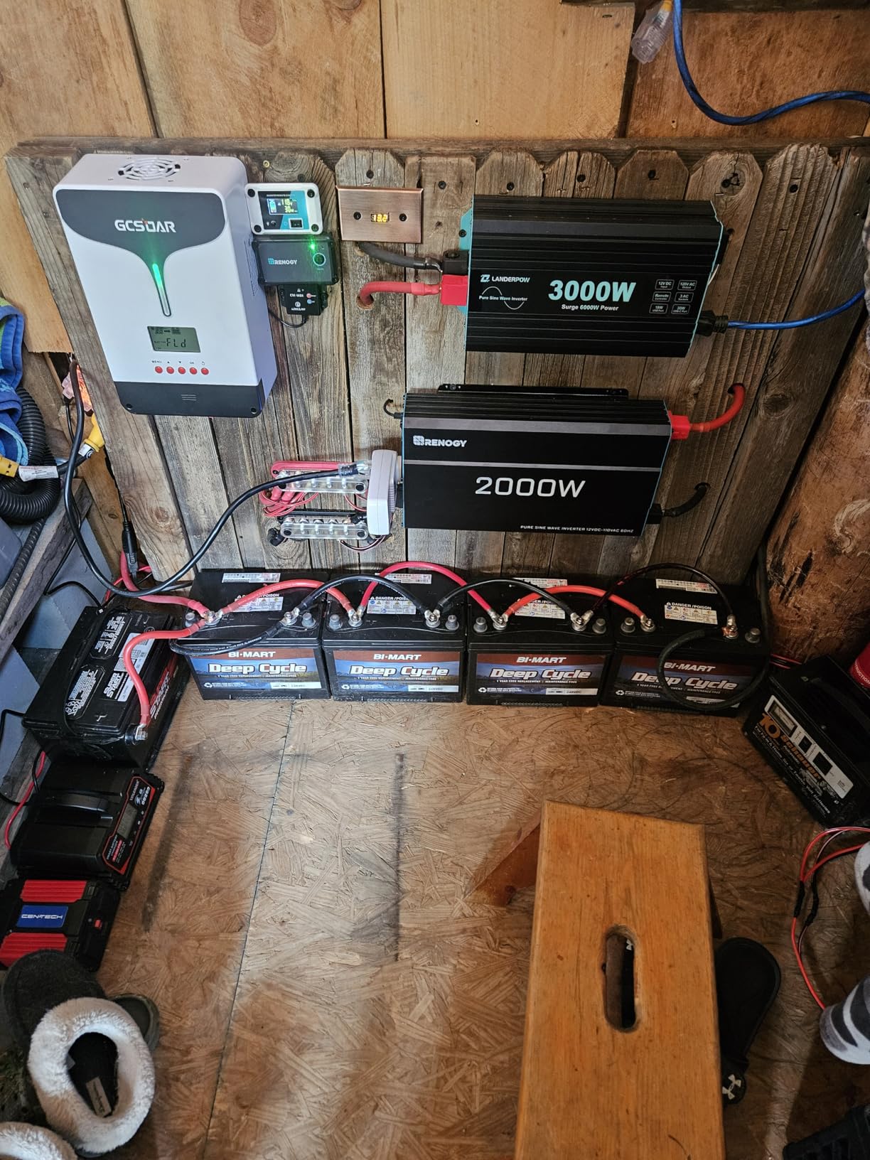 Renogy Inverter PUH, 3000W Pure Sine Wave Power Inverter with UPS Transfer Switch & Bluetooth, 12V DC to 120V AC Converter for RV, Truck, Home - 6000W Surge Power, Remote Monitoring customer photo 2