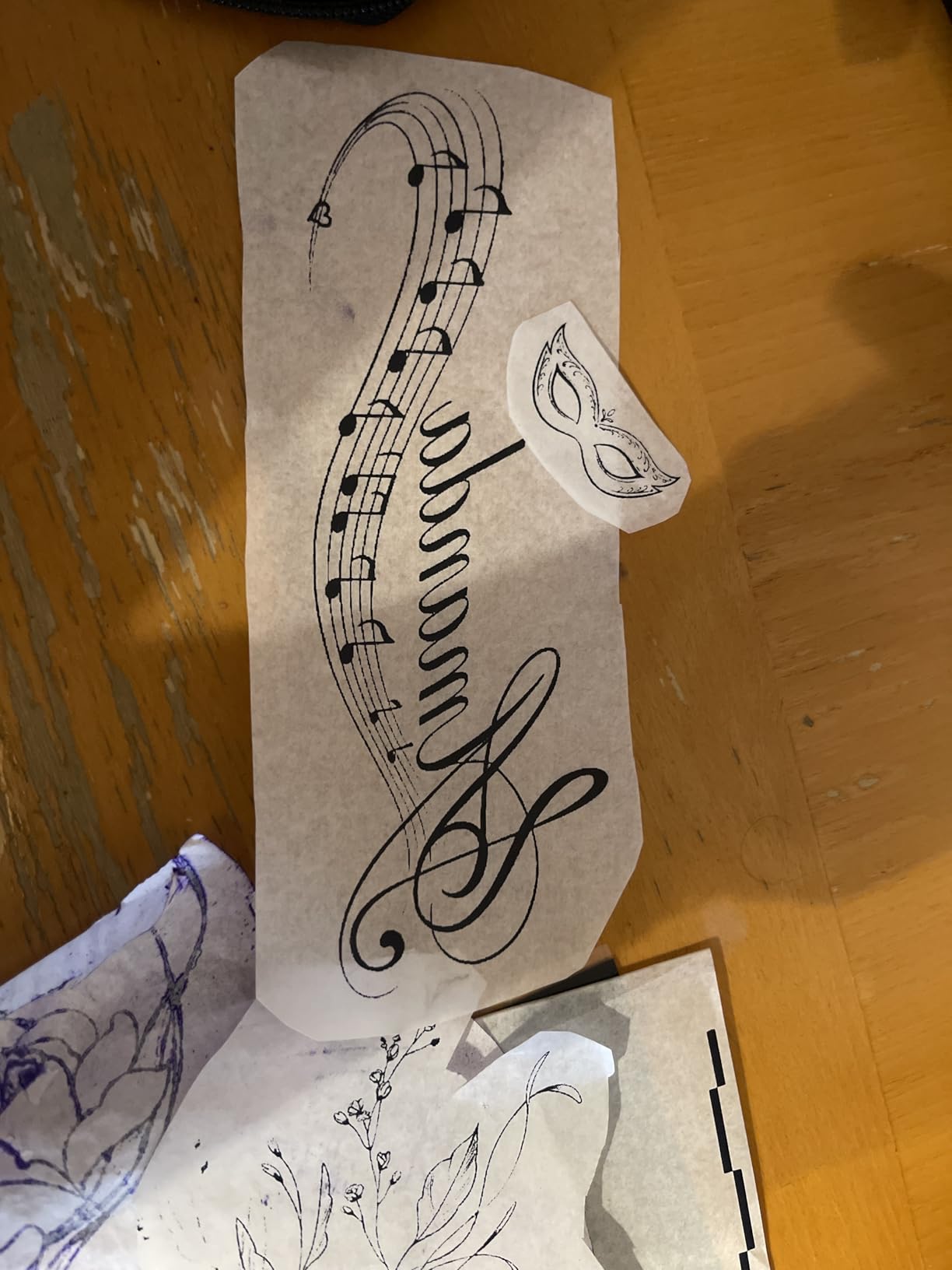 Itari A886 Tattoo Stencil Printer Kit for Beginners, Tattoo Printer with 10 Pcs Transfer Paper, Stencil Printer for Use with Tattoo Gun, Wireless Tattoo Machine Compatible with Phone/IPad/PC customer photo 2