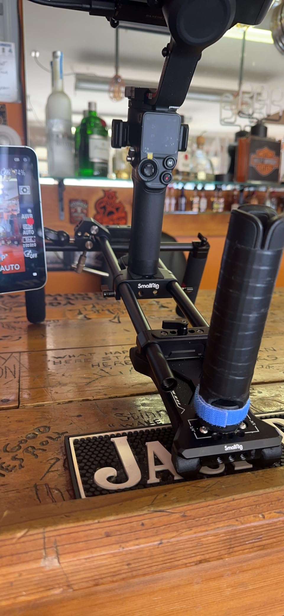 SmallRig Classic Shoulder Rig Kit, Lightweight & Portable (2.98 lb), Dual Handles 15mm Rods, Shoulder Mount Video Rig with Quick Release for Arca, for SmallRig Follow Focus, for DSLR, for Filmmaking customer photo 1