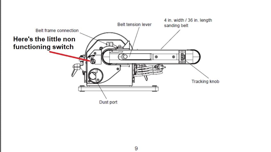 VEVOR 8 Inch Bench Grinder, Bench Grinder Sander with 2 x28 Inch Belt Sander Combo and 2.5A Induction Motor for Metalworking Sharpening Grinding customer photo 2