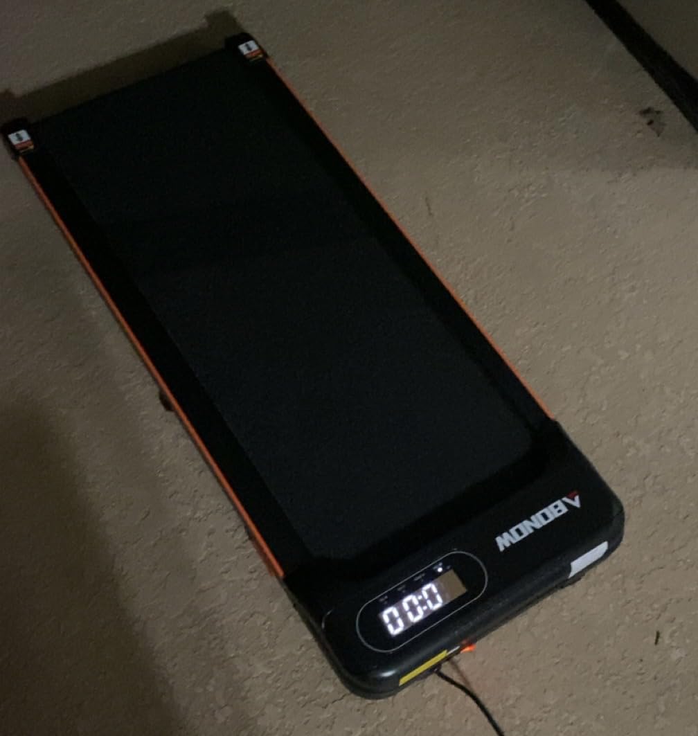 Walking Pad, Under Desk Treadmill with Incline for Home Office 2.5HP Portable Walking Treadmill with 265 Lbs Weight Capacity Walking Machine, Remote Control, LED Display customer photo 2