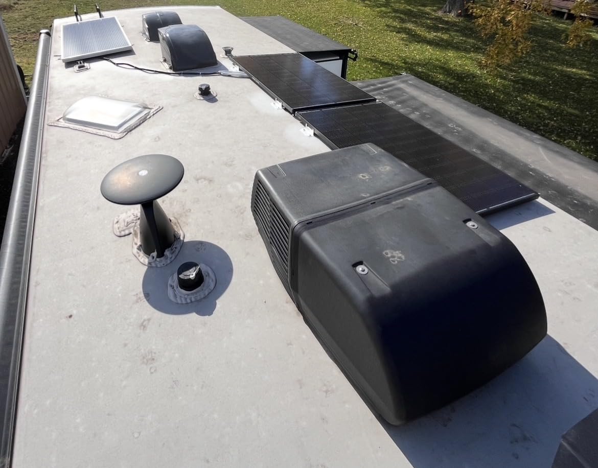 Renogy ShadowFlux Solar Panels, N-Type Anti-Shading Panels for 12V/24V Systems with 25% High-Efficiency PV Modules, 200W ShadowFlux N-Type Panel customer photo 1