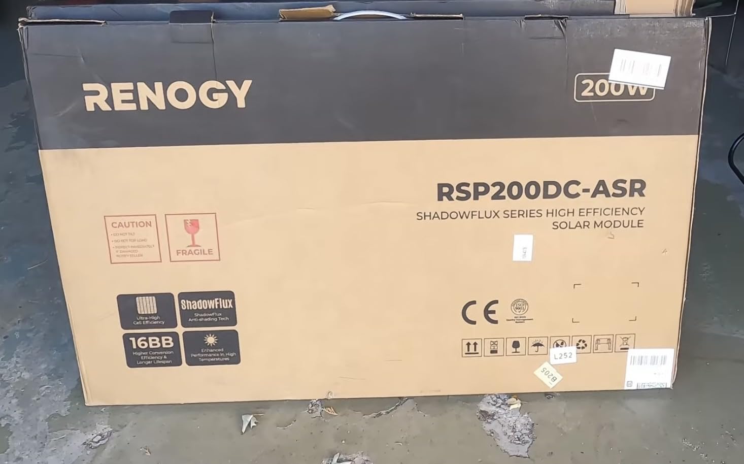 Renogy ShadowFlux Solar Panels, N-Type Anti-Shading Panels for 12V/24V Systems with 25% High-Efficiency PV Modules, 200W ShadowFlux N-Type Panel customer photo 2