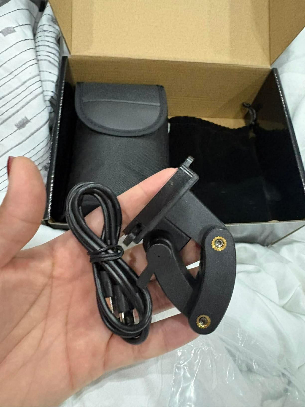 Head-Mounted Night Vision Monocular Digital Infrared Monocular for Camping Hunting customer photo 1