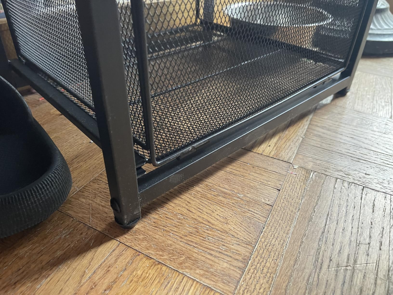 Sbanmao 4 Drawer Rolling File Cart with Wheels, Mobile Filing Cabinet for Home Office, Hanging File Organizer, Under Desk Storage, Multifunctional Utility Cart Printer Stand, White customer photo 2