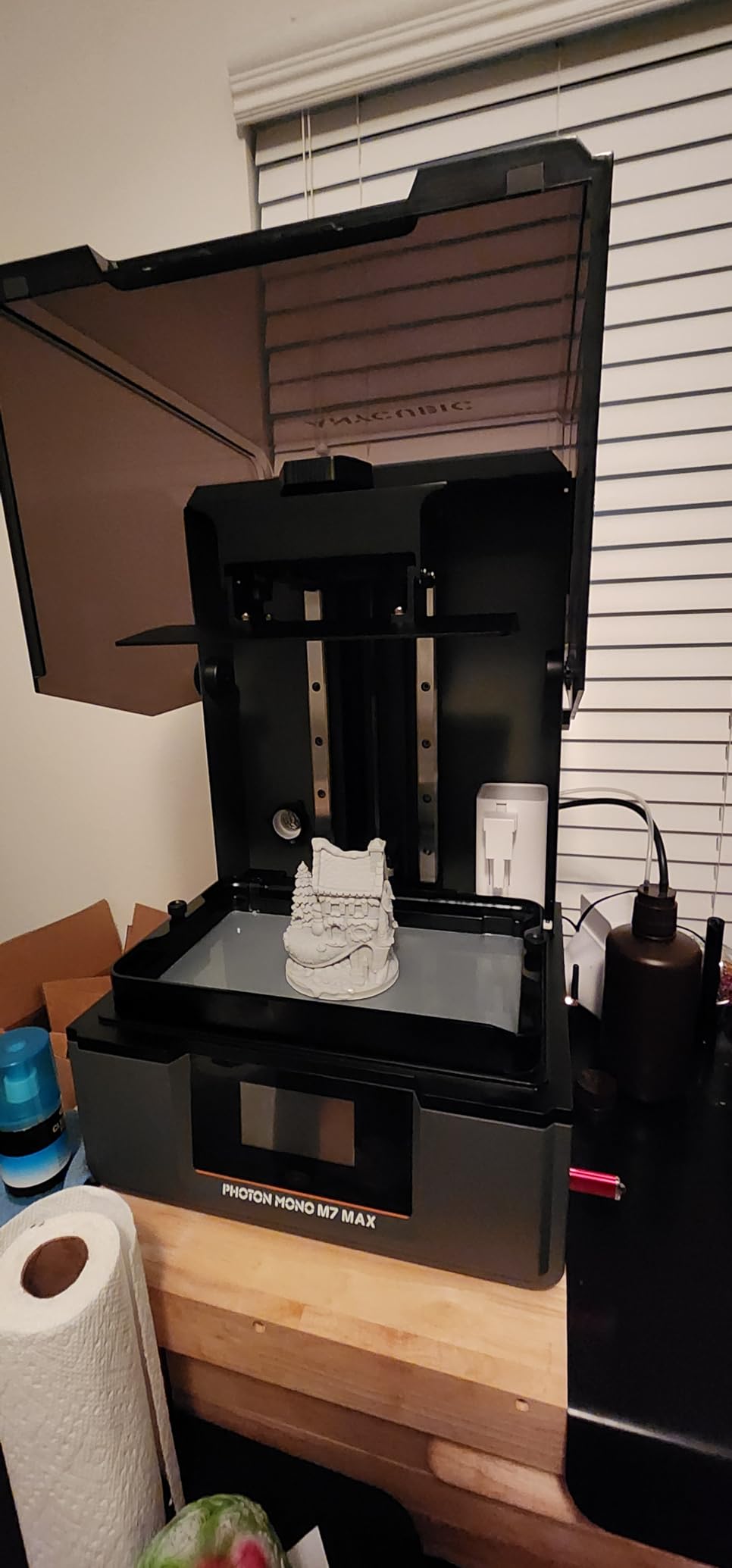 ANYCUBIC Resin 3D Printer, Photon Mono M7 MAX 13.6-inch 7K Mono LCD, High Precision, Temperature Control, Efficient Productivity, Large Printing Size of 11.73 x 6.46 x 11.81 Inch customer photo 2