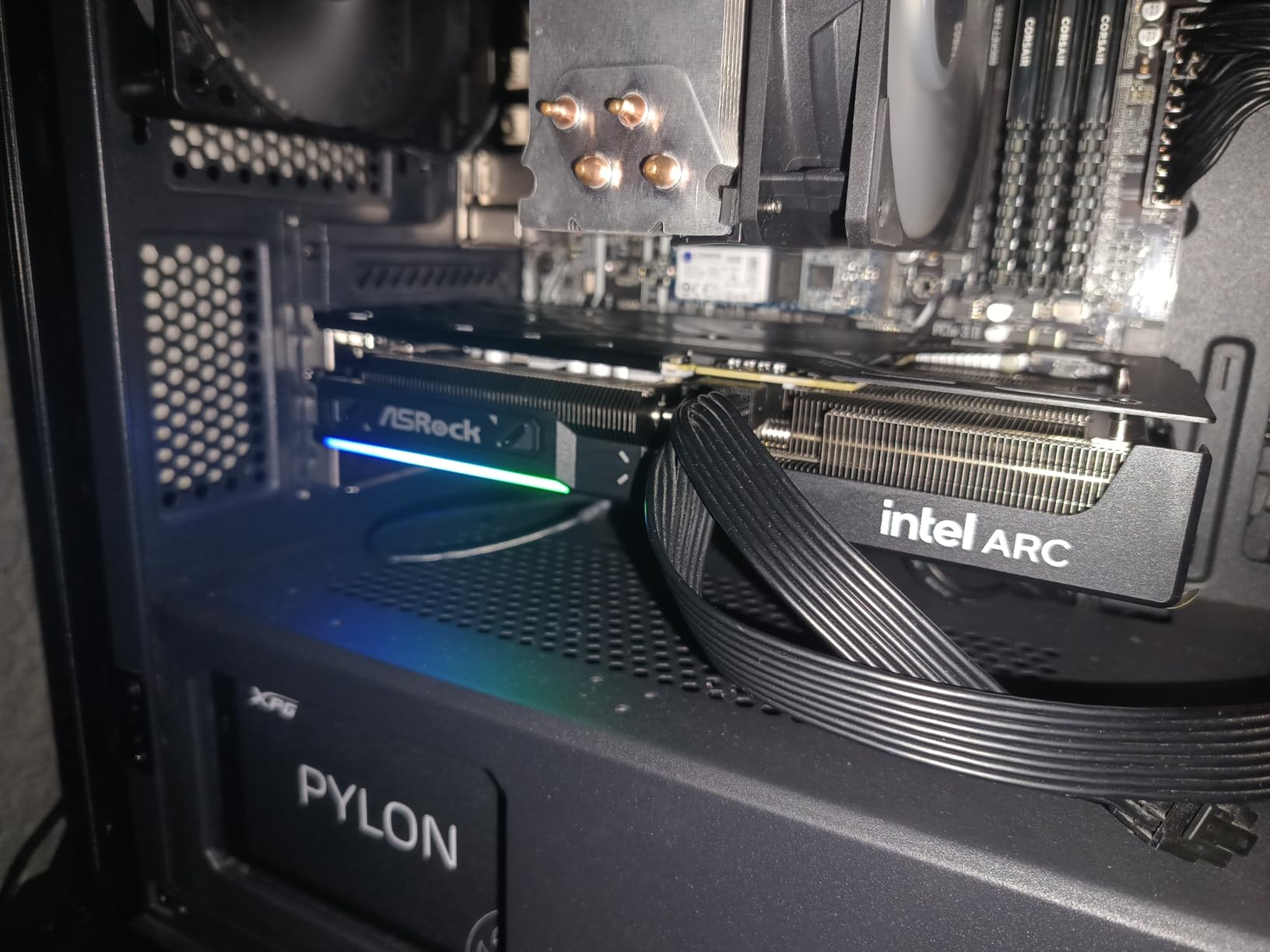 ASRock Intel Arc B580 Challenger 12GB OC Graphics Card, 2740 MHz GPU Clock, 12GB GDDR6, DisplayPort 2.1, HDMI 2.1a, Dual Fan Cooling, 0dB Silent Operation customer photo 2