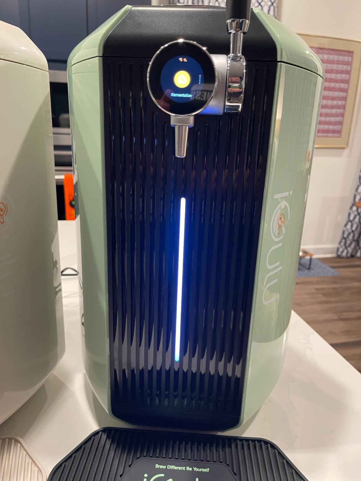 iGulu F1 Automated Home Brewer, Fermentech Control 3.8L - 35°F-104°F Temp, 24 psi Pressure, Crafts Beer, Kombucha, Cider, Wine, Smart System for Beginners & Experts (Creamy White) customer photo 1