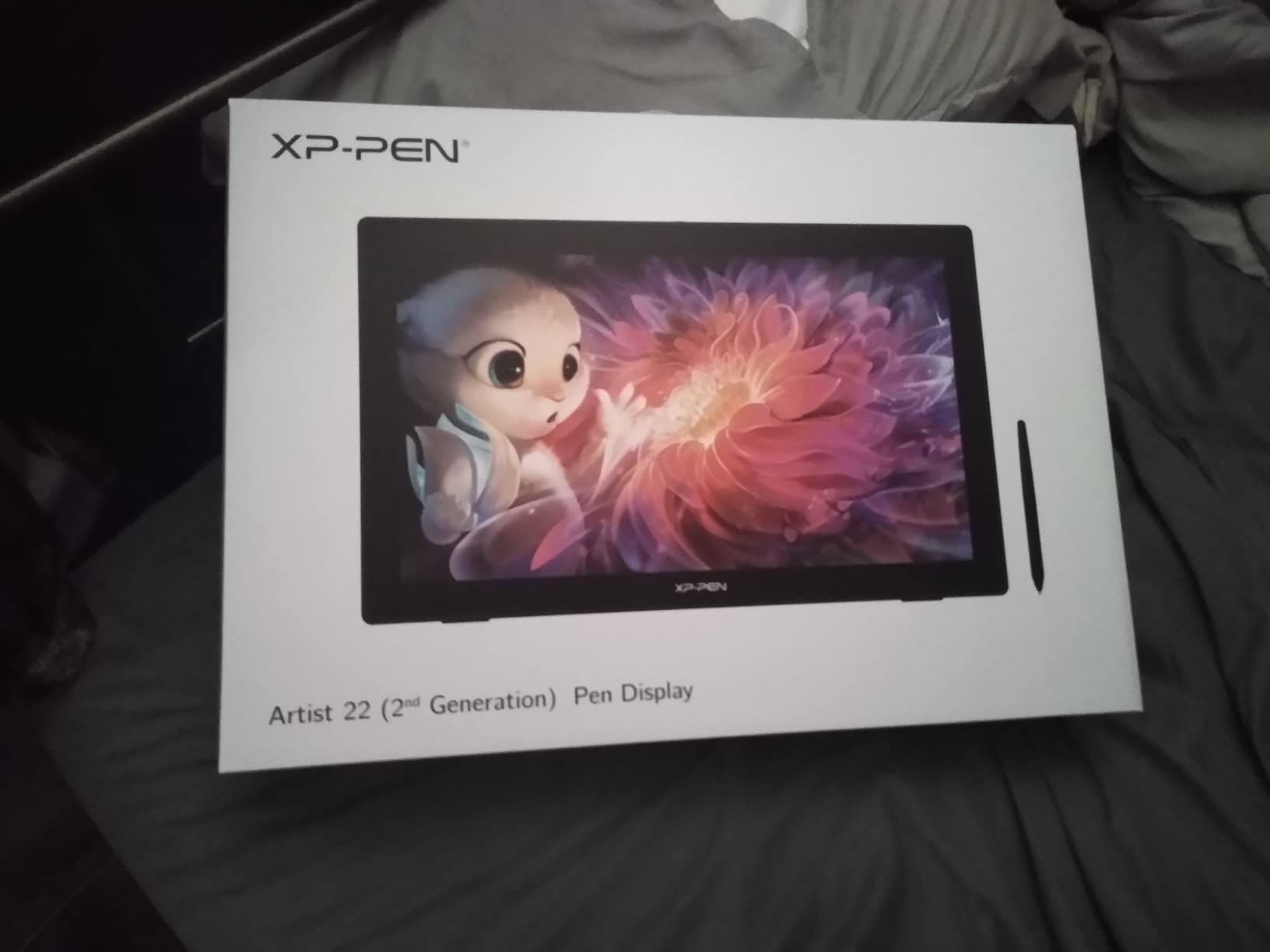 XPPen Artist Pro 22 Gen2 2.5K QHD Drawing Tablet with Screen, 16384 Pen Pressure Stylus Graphic Tablet with Wireless Keydial, 99% Adobe RGB, Delta E<1, ADS-IPS Pen Display with Full Laminated Screen 21.5