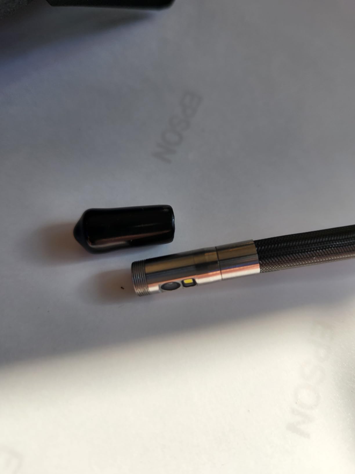 FOXWELL Y400 Two-Way Articulating Borescope with Light, 0.24in Ultra-Slim Probe, 220-degree Articulation, IPS HD Screen, Industrial Endoscope Inspection Camera for Automotive Engine, HVAC & Plumbing - 5.3FT customer photo 1