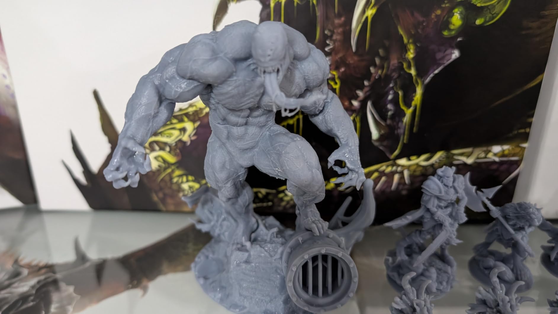 ELEGOO Saturn 4 Ultra 16K Resin 3D Printer, Fast Printing up to 150mm/h, 10inch 16K Ultra High Resolution, Automatic Leveling, Smart Mechanical Sensor, AI Camera, Large Printing Size 8.33