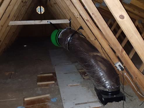 QuietCool QC ES-3100 RF Energy Saver Advanced Whole House Fan with Wireless Control - Up to 3081 CFM - As low as 81 watts - Two Speed - Covers up to 1,541 SQFT - 10 Year Warranty customer photo 2