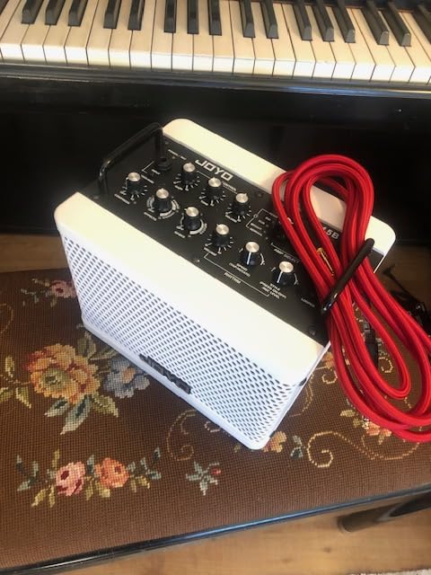 JOYO 15W Portable Bass Amp Combo | 9 Amplifier Models + 6 Modulation FX + Looper & Drum Machine | Rechargeable Battery | Digital Modeling | for Bassist Practice, Solo & Small Gigs (DC-15B) customer photo 1