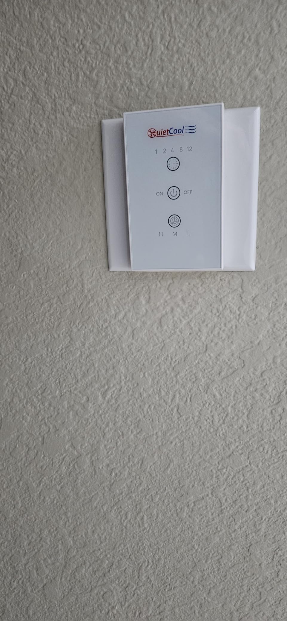 QuietCool QC CL-6000 RF Classic Advanced Whole House Fan with Wireless Control - Up to 5665 CFM - Two Speed - Covers up to 2,833 SQFT - 10 Year Warranty - Removable Grille customer photo 2