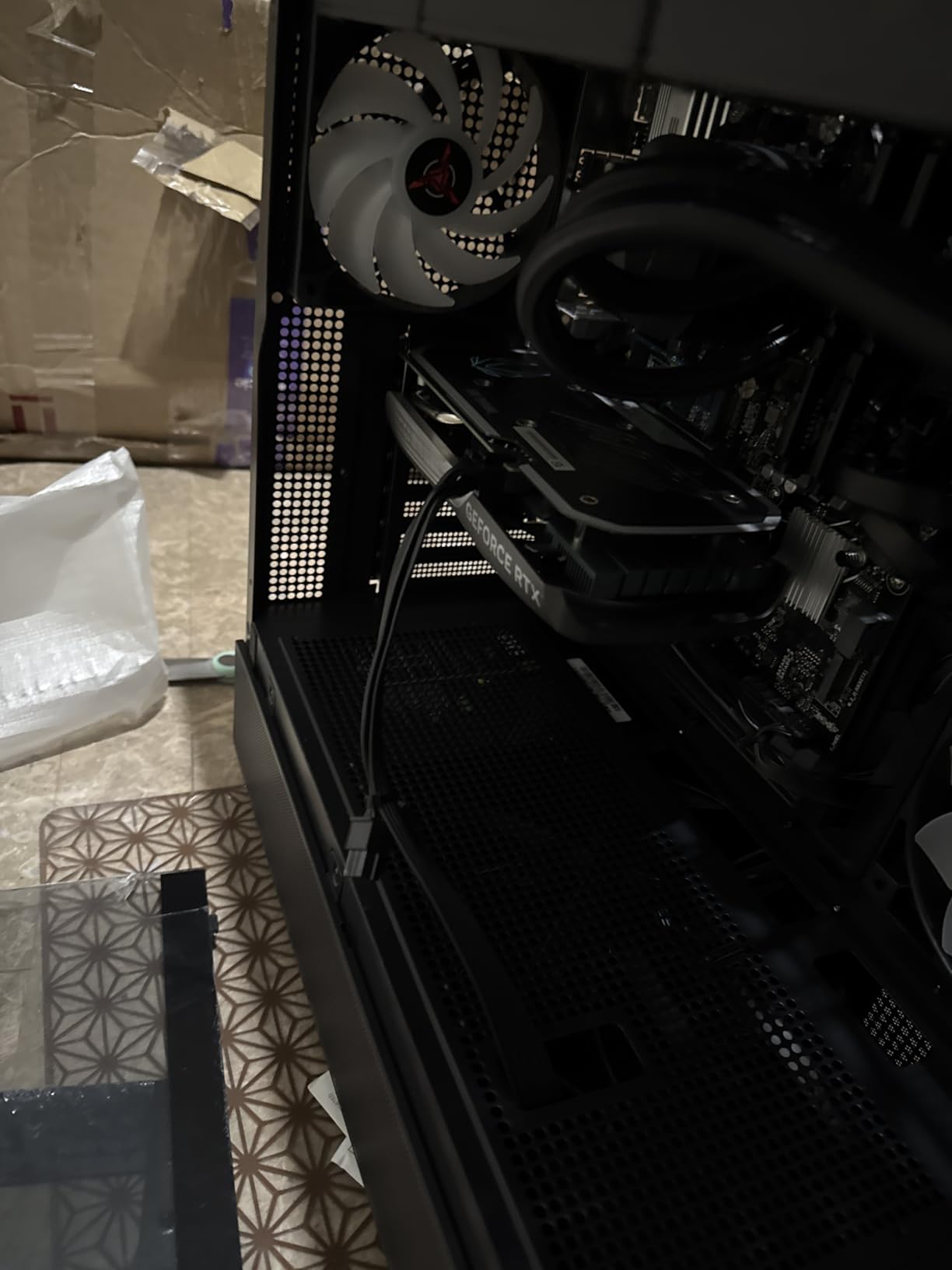 Skytech Azure Gaming PC Desktop, Ryzen 7 9700X 3.8 GHz (5.5GHz Turbo Boost), NVIDIA RTX 4060 8GB GDDR6, 1TB SSD, 16GB DDR5 RAM 6000, 650W Gold PSU, 360mm ARGB AIO, Wi-Fi, Win 11 Home customer photo 2
