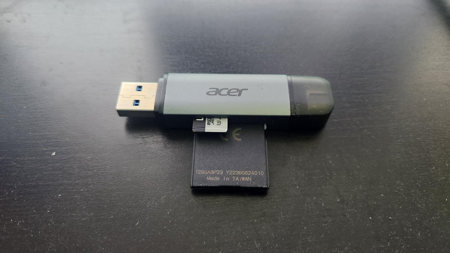 acer SD Card Reader USB C, Dual Slots USB 3.0 Type C to Micro SD Card Adapter, Memory Card Reader for MicroSD, SDHC, SDXC, Compatible with Laptop, PC, iPhone16/15, MacBook Pro/Air, iPad Pro, Android customer photo 1