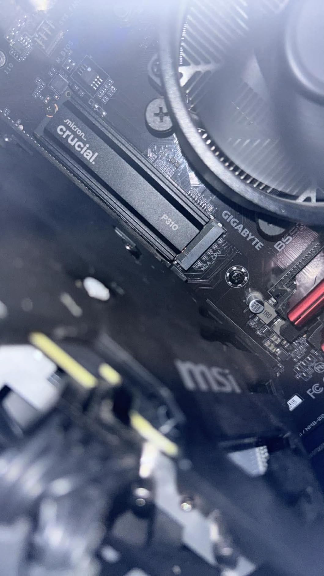 Crucial P310 2280 1TB PCIe Gen4 NVMe Gaming PS5 SSD with Heatsink, Up to 7,100MB/s, PlayStation5, Laptop & Desktop (PC) Compatible, Solid State Drive - CT1000P310SSD5-01 customer photo 1