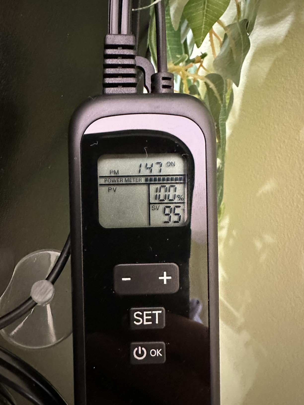 Reptile Dimming Thermostat, Adjustable Day and Night Temperature, Thermostat for Reptile Heat Lamp Heat Pad, PID Temperature Controller, Memory Function, ℉/℃ (Model: PT02A) customer photo 2