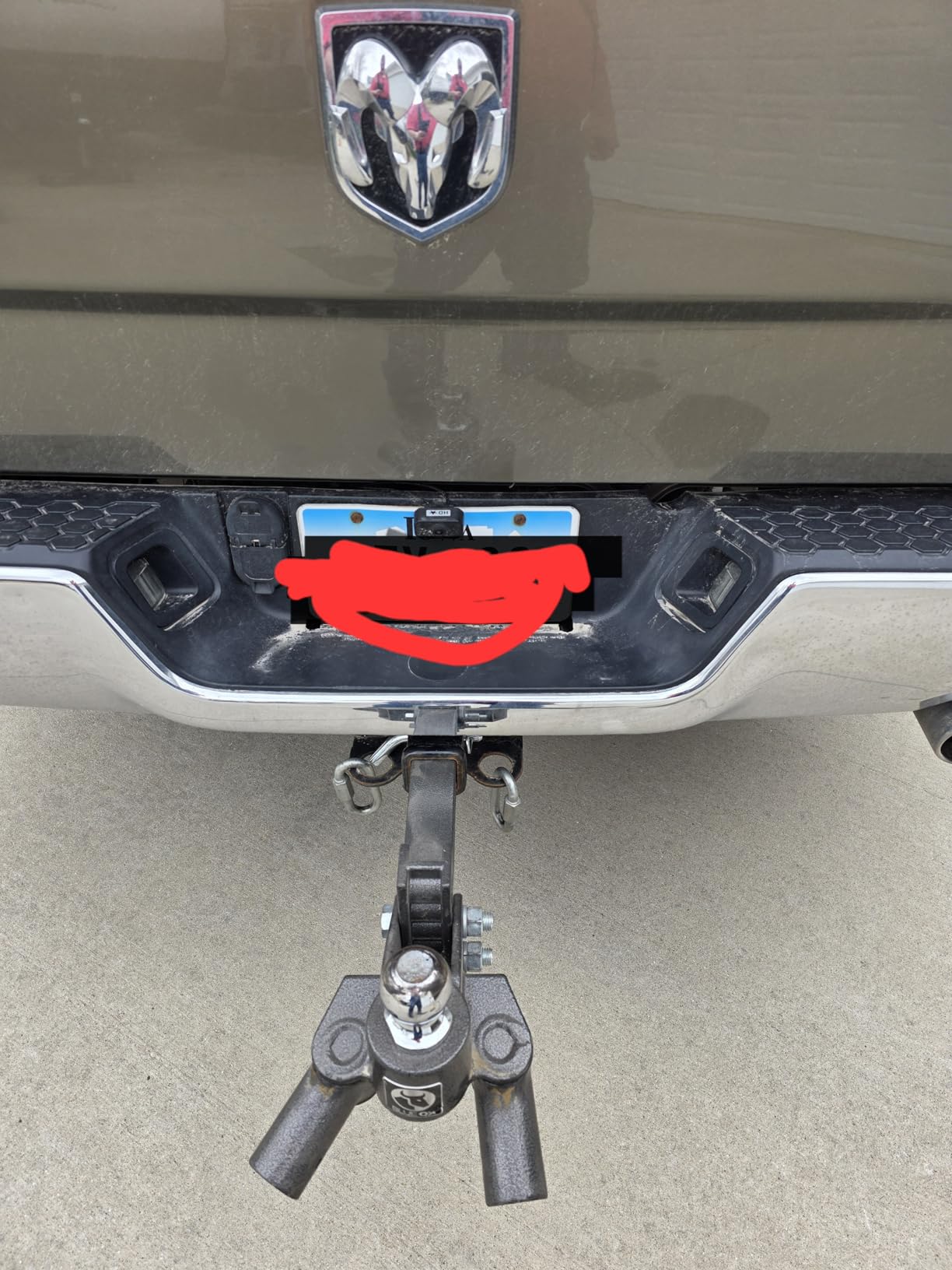 Wireless Backup Camera for Trucks: 5 Inch 1080P HD Display, Backup Camera for Car,Truck, IP69K Waterproof, Night Vision, Dual-Camera Support, DIY Installation, Customizable Parking Lines Befumly H21 customer photo 1