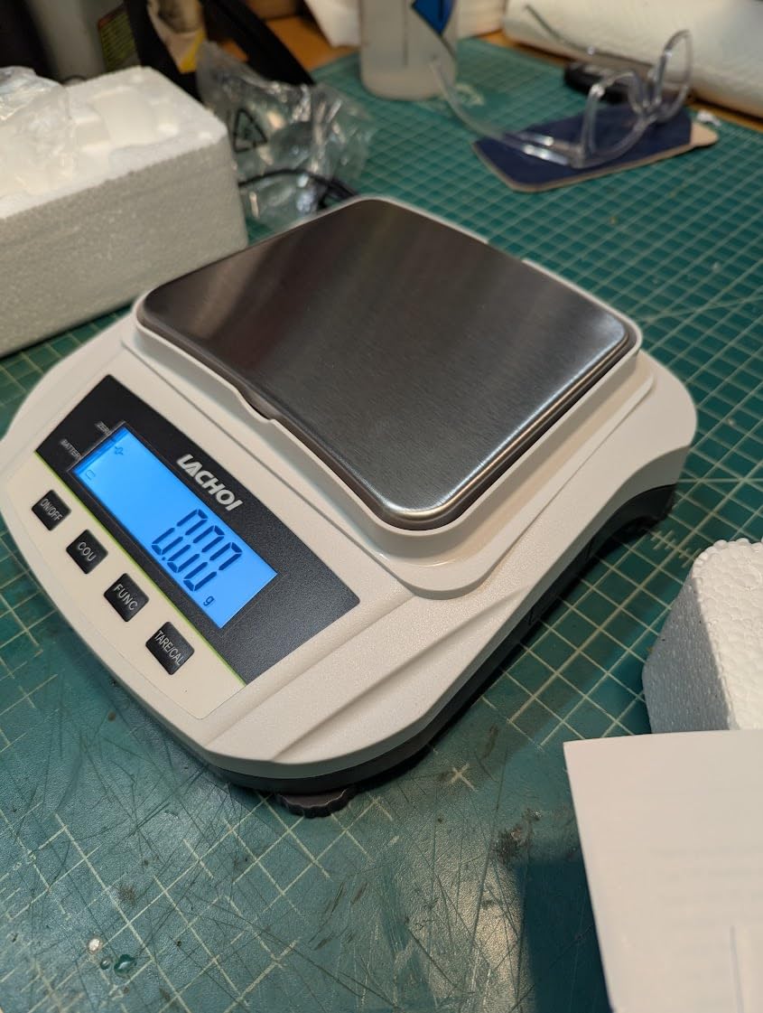Lab Analytical Balance 500g×0.001g Accuracy Digital Lab Scale Laboratory Analytical Balance with Windshield Jewelry Scale RS232 Interface (0.001g*500g) customer photo 1