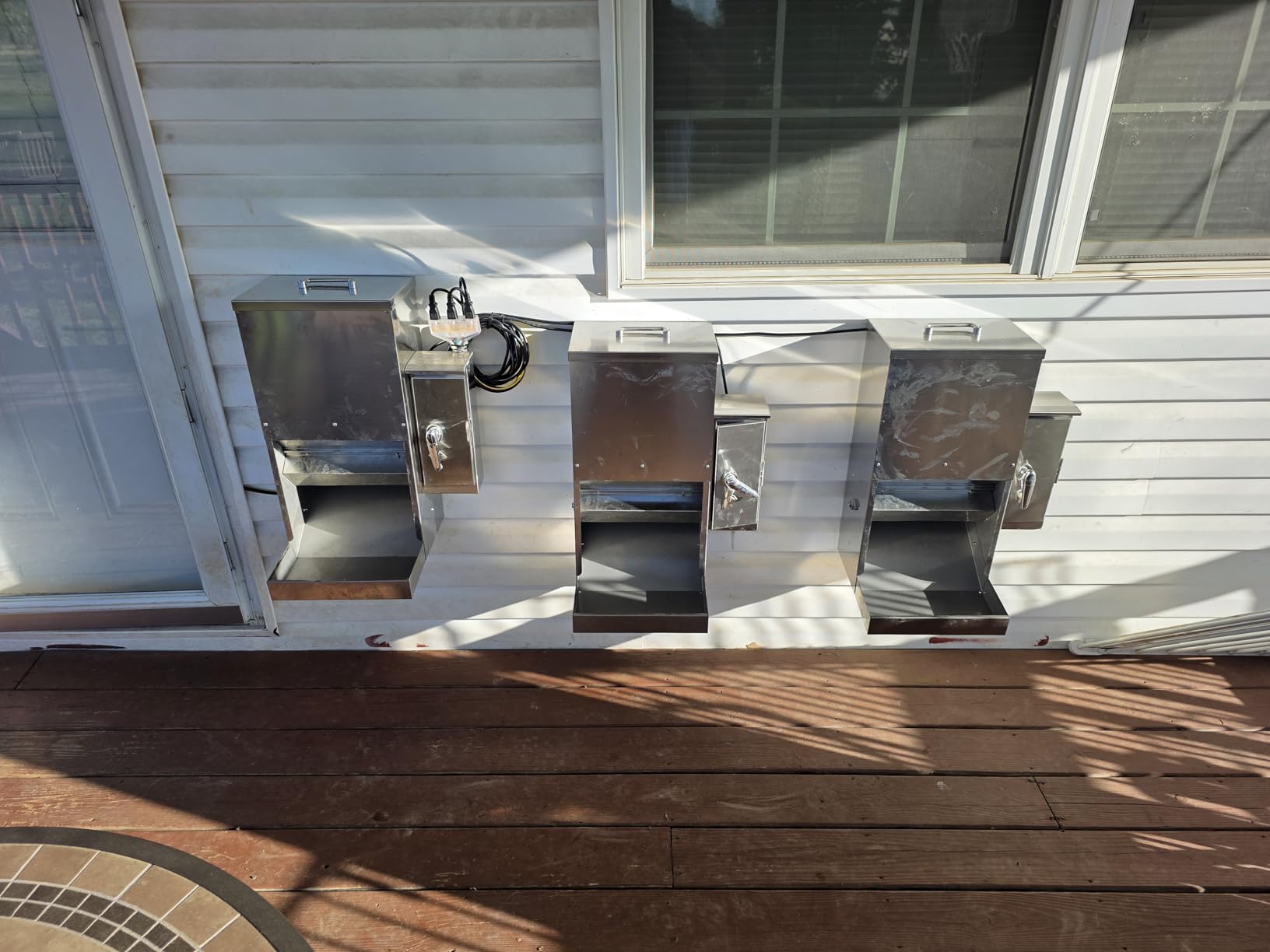 Chipak 16L Large Automatic Dog Feeder with Timer, Stainless Steel Pet Food Dispenser W/Programmable Feeding Schedule for Large Breed Dogs or Cats customer photo 1