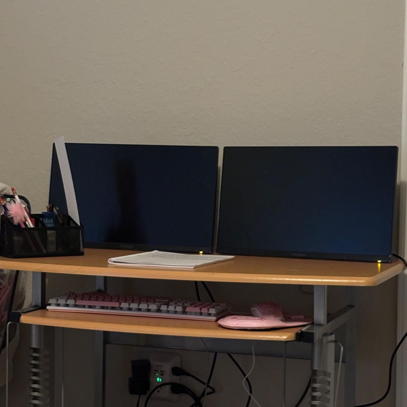 ViewSonic VA2456A-MHD_H2 Dual Monitor Pack Head-Only 1080p IPS Frameless Monitors with 120Hz, Eye Care, VESA Mountable, HDMI, DisplayPort and VGA Inputs for Home and Office customer photo 2