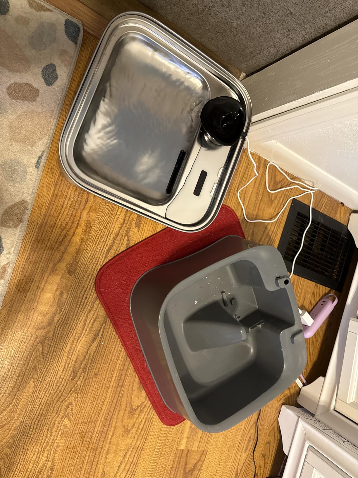 oneisall Dog Water Fountain for Large Dogs, 10L/2.6Gal Stainless Steel Automatic Dog Water Bowl Dispenser customer photo 2