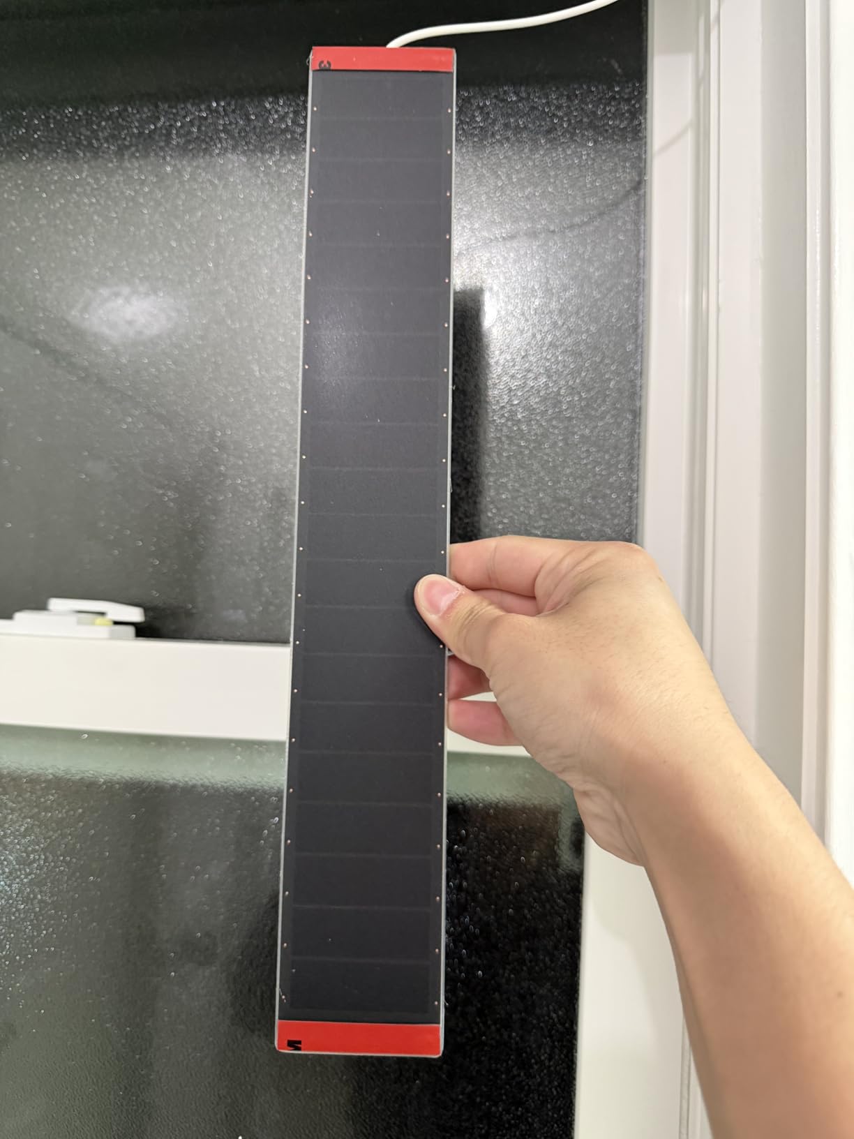 HeyBlinds Motorized Blinds with Remote, 100% Blackout Smart Blinds, Automatic Shades for Windows Compatible with Alexa Google and Homekit, Custom Size customer photo 2