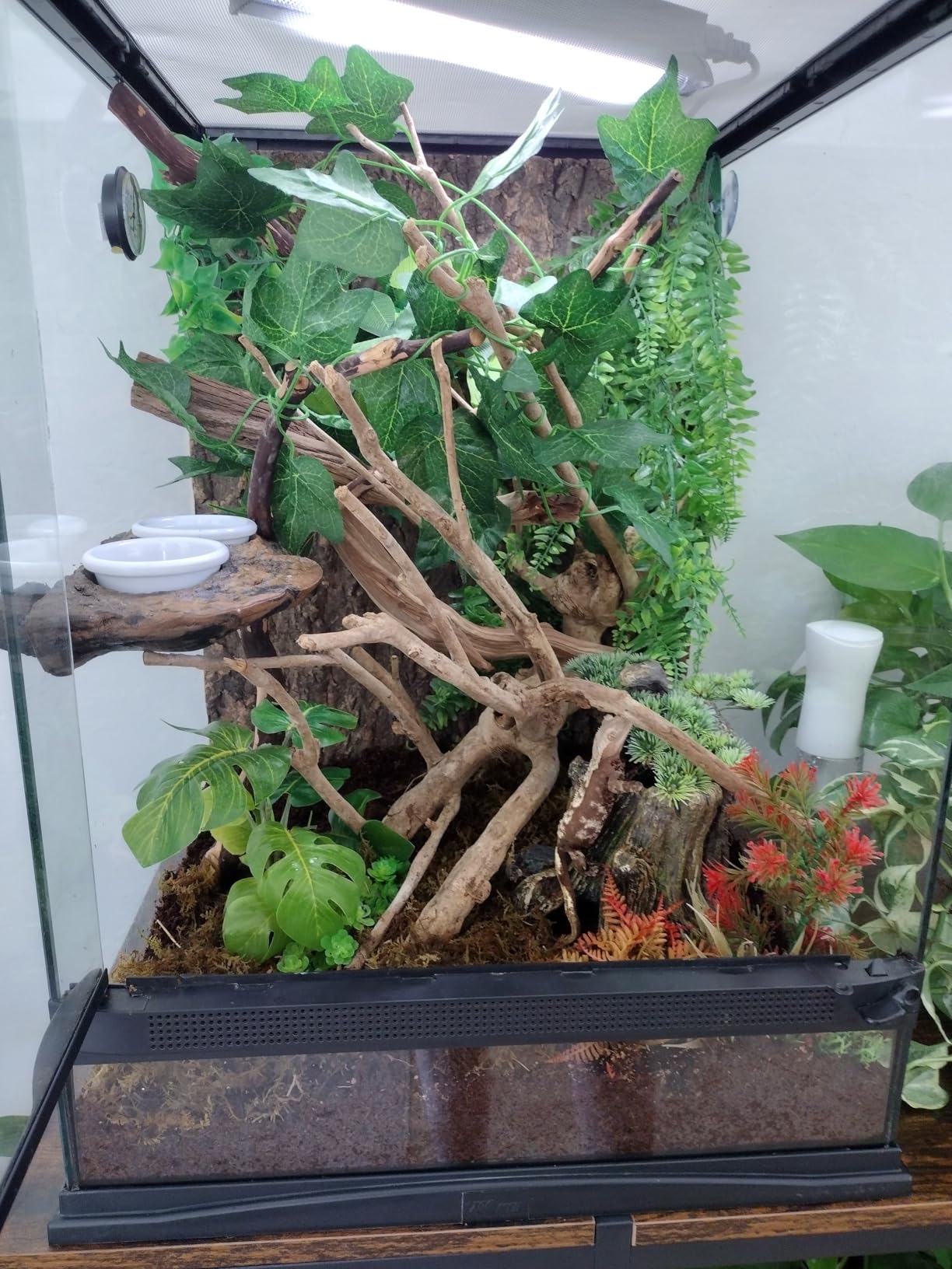 Reinforced 40-50 Gallon Aquarium Stand with Power Outlet, Ultra-Stable 720LBS Capacity Metal Fish, Tank Stand for Reptile/Aquatic Setups, 5-Tier Adjustable 37