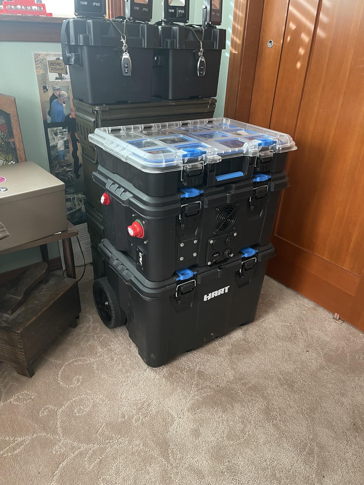 12V 100Ah BCI Group 24 LiFePO4 Battery, Max. 15000 Deep Cycle Lithium Rechargeable Battery, Built in 100A BMS for RV, Trolling Motor, Camping, Marine, Home Energy Storage customer photo 2