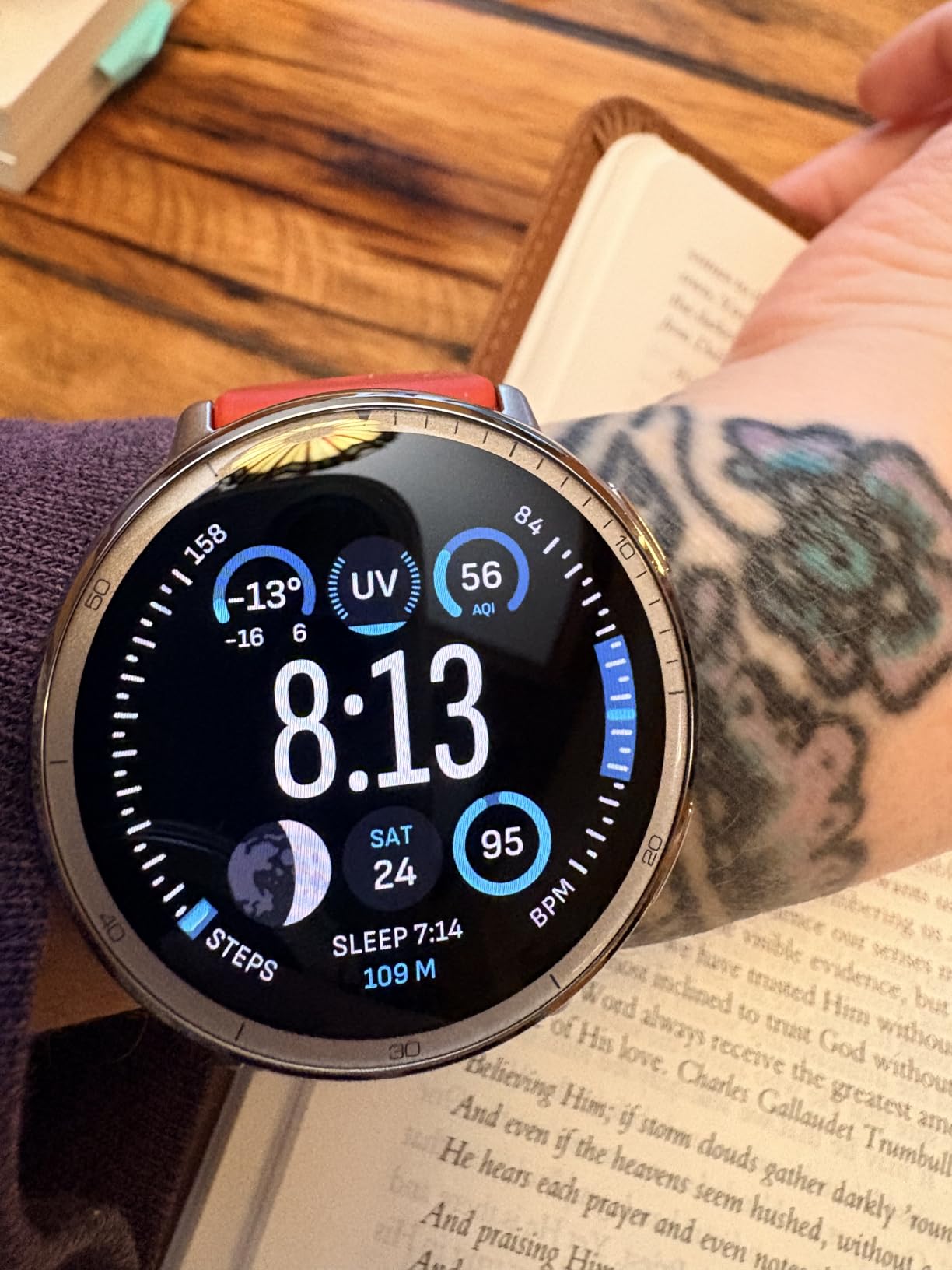 Amazfit Active 2 Sport Smart Watch Fitness Tracker for Android and iPhone, 44mm, 10 Day Battery, Water Resistant, GPS Maps, Sleep Monitor, 160+ Workout Modes, 400 Face Styles, Silicone Strap, Free App customer photo 2