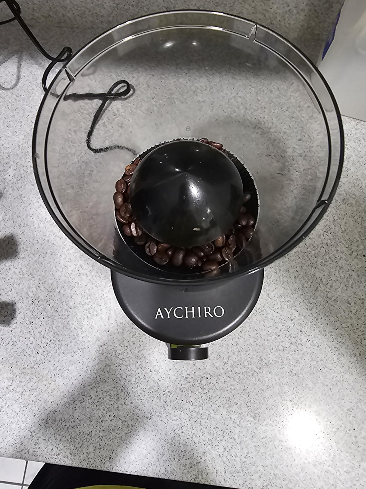 Coffee Grinder, Electric Conical Burr Grinder with 30 Grind Settings for 2-12 Cups, Adjustable Burr Mill for Home Use customer photo 2