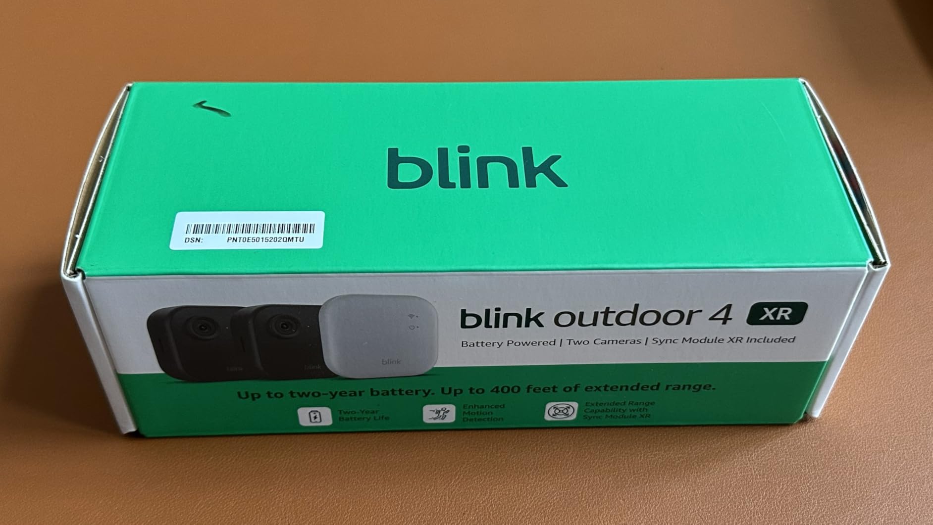 Blink Outdoor 4 XR - two-year battery wireless camera with 4x security coverage, 1000 ft open-air range or 400 ft with typical use - 6 camera system customer photo 1